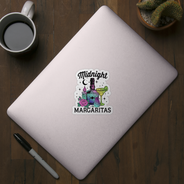 Midnight Margaritas Witch Halloween by The WYLD Tribe
